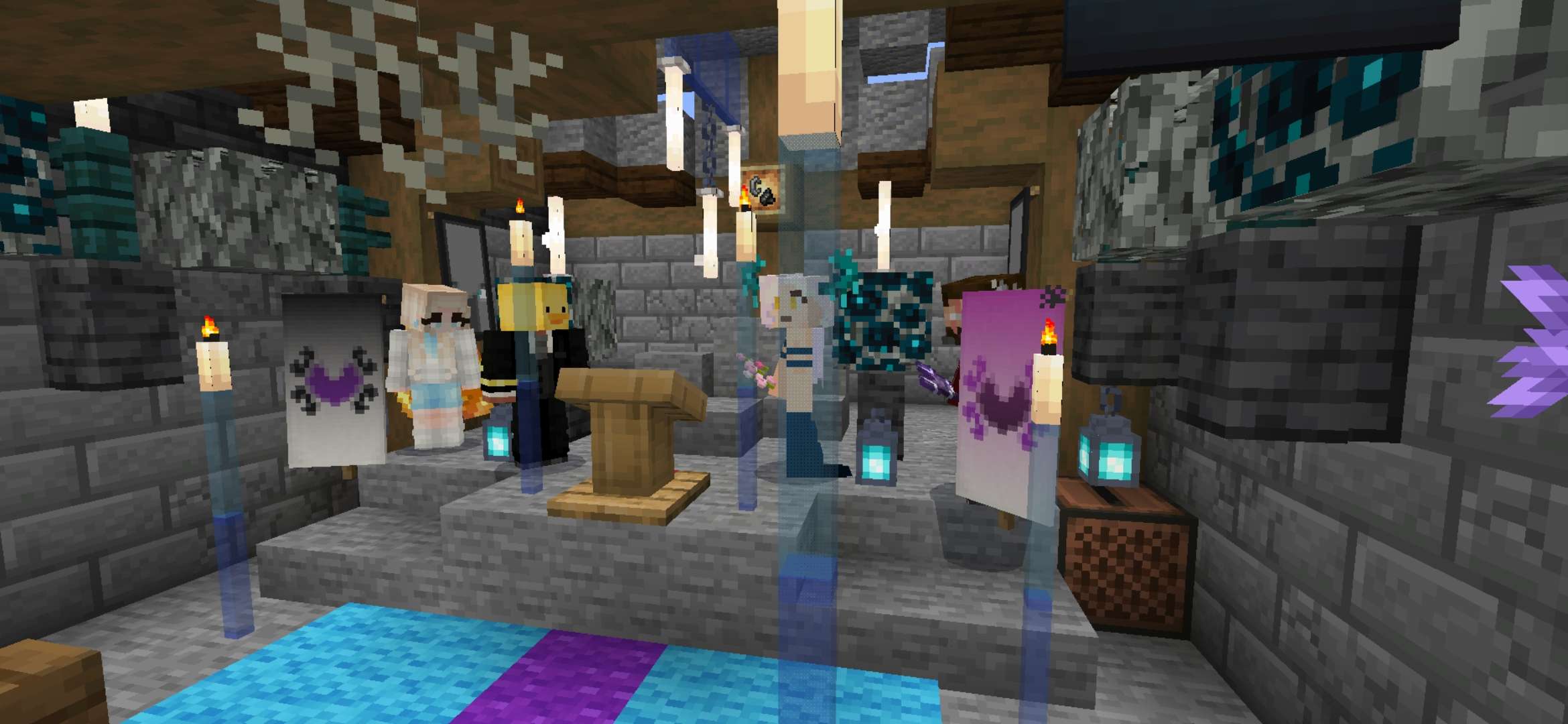 Mizerly Veyrath and Sir Ducky on their wedding day